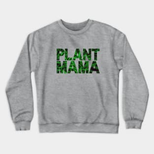 Plant Mama Fresh Green Leaves Crewneck Sweatshirt